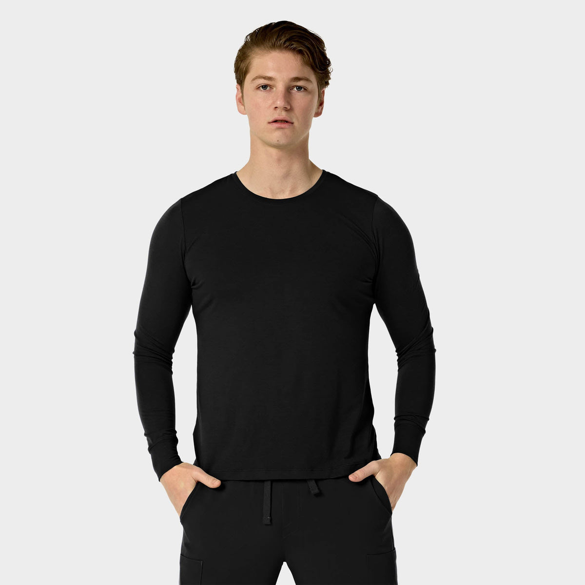 Parkley 5509 Men's Under Scrubs Black
