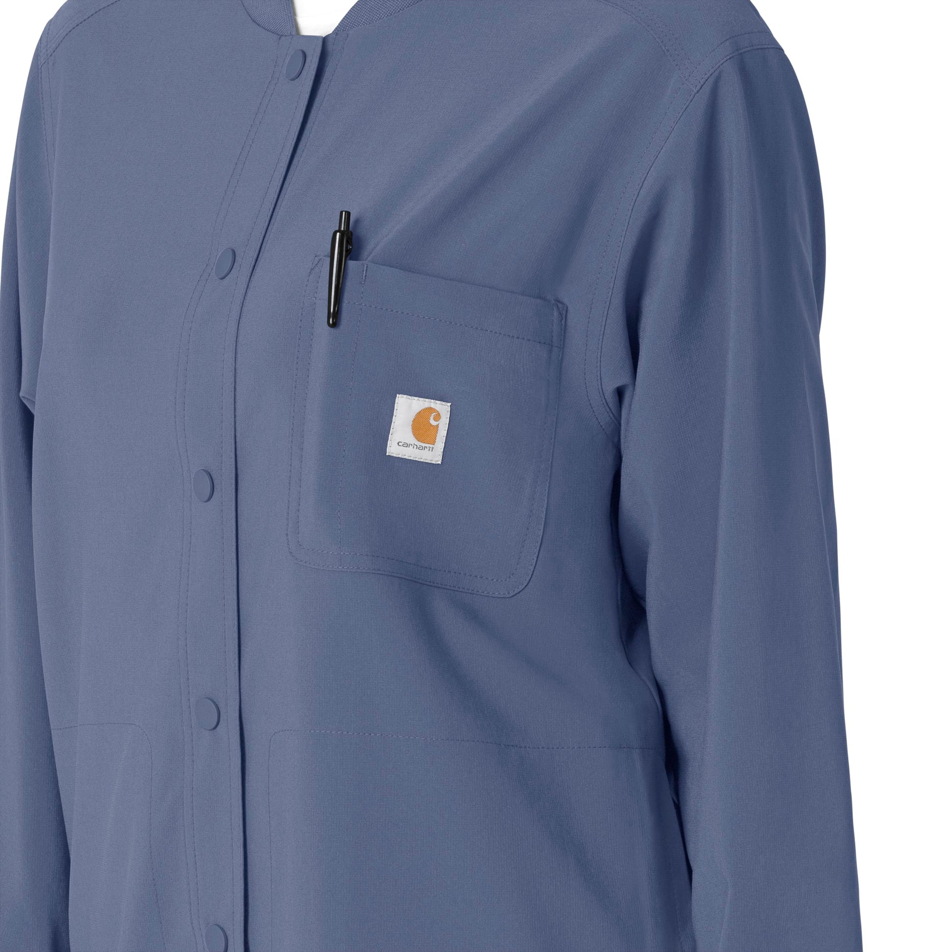 Force Cross-Flex C82210 Shirt Jacket Riverside Model Image Alternate | Carhartt