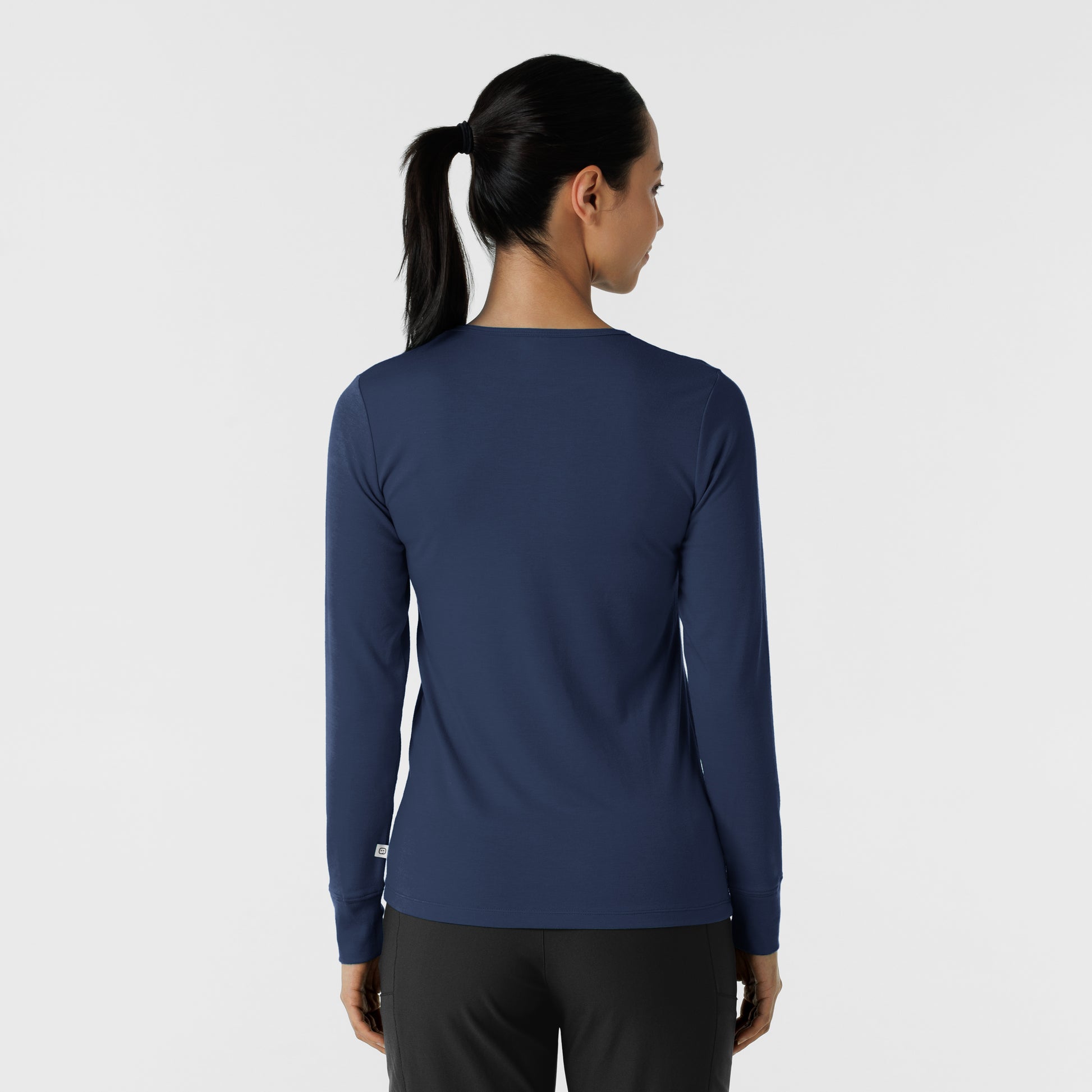 Layers 2189 Women's Essential Layer Long Sleeve Navy