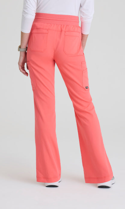 Grey's Anatomy Stretch GRSP722 Kristi Pant White - back