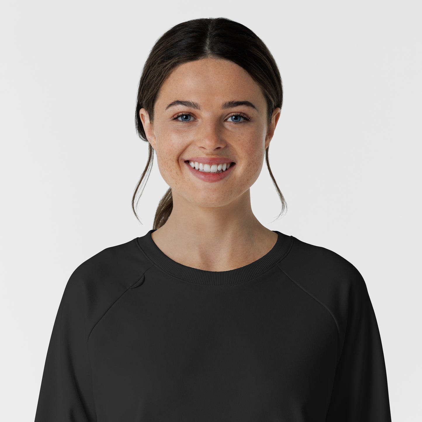 Layers 2169 Women's Pullover Sweatshirt Black