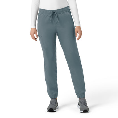 Rugged Flex C52139 Women's Ripstop Jogger Scrub Pants Rolling Thunder