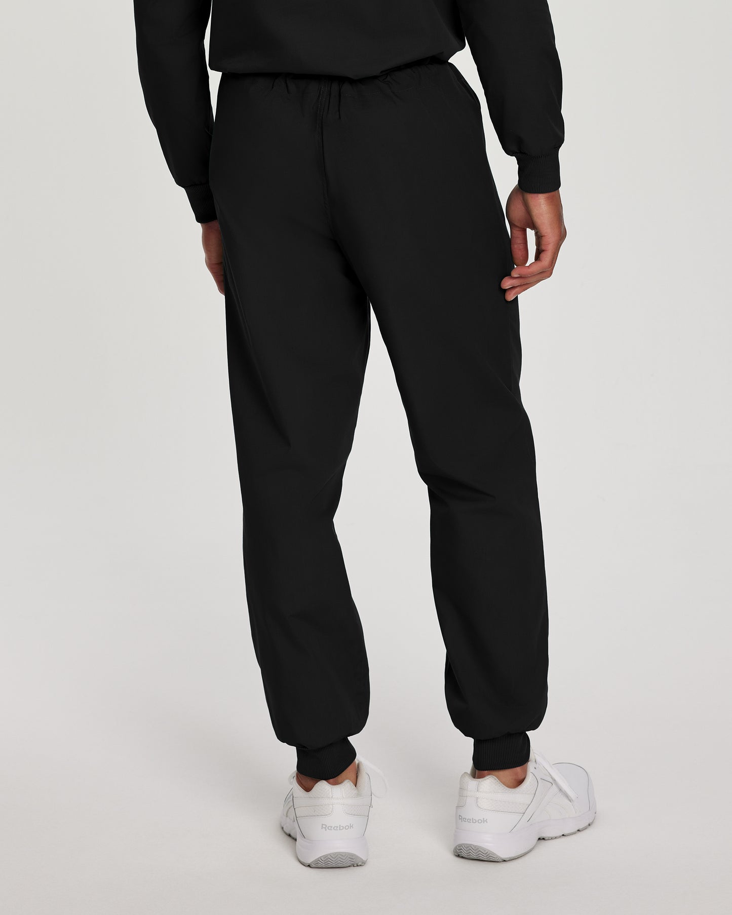 Scrub Zone LB404 Unisex Jogger Scrub Pants Black Image