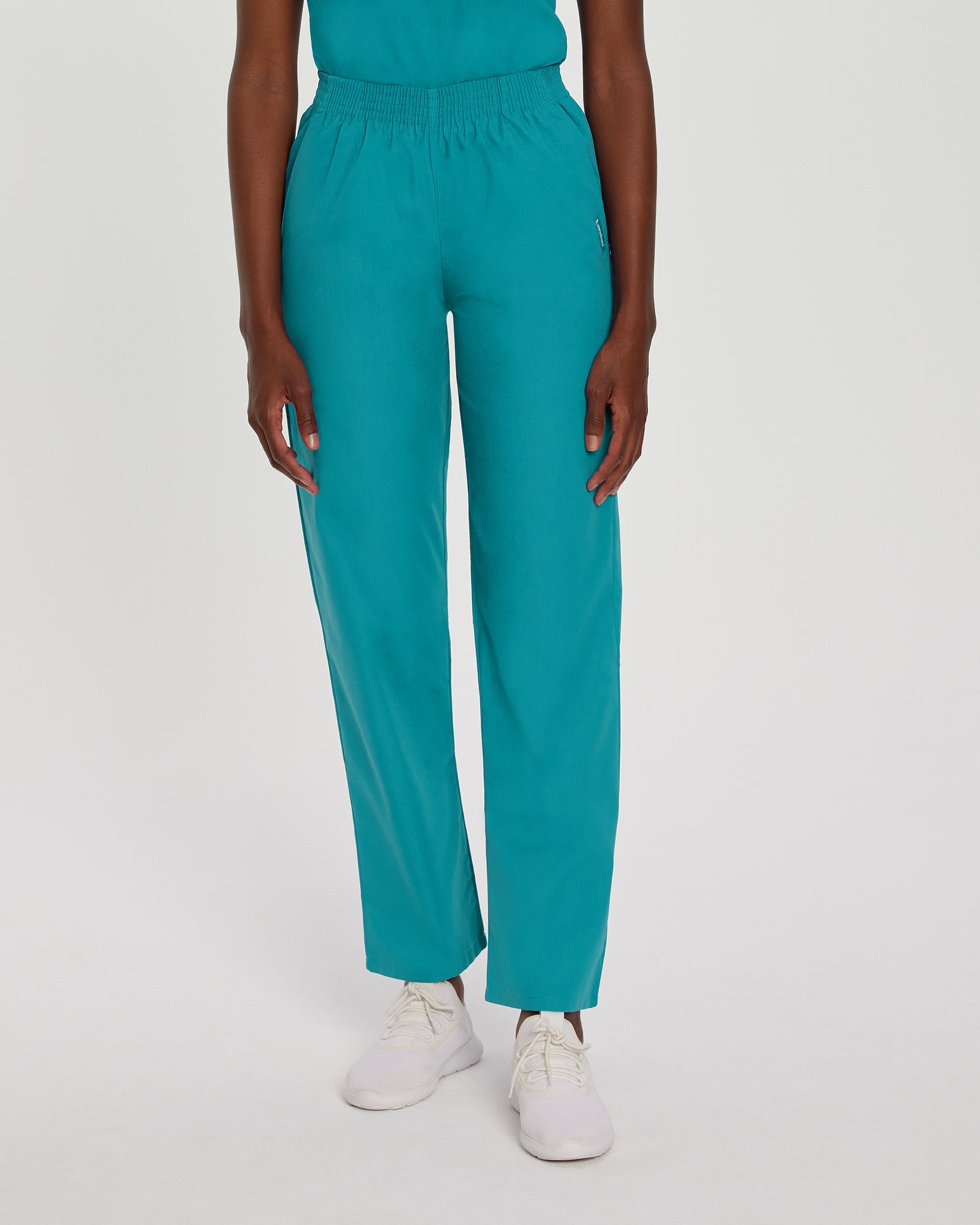 Essentials 8327 Women's Scrub Pants Teal Image