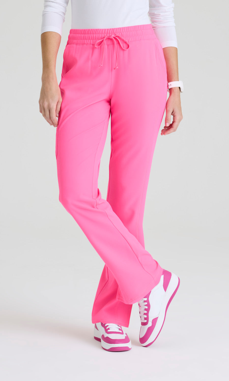 Skechers SKP623 Women's Gamma Pant in Passion Pink by Barco Model Image Front