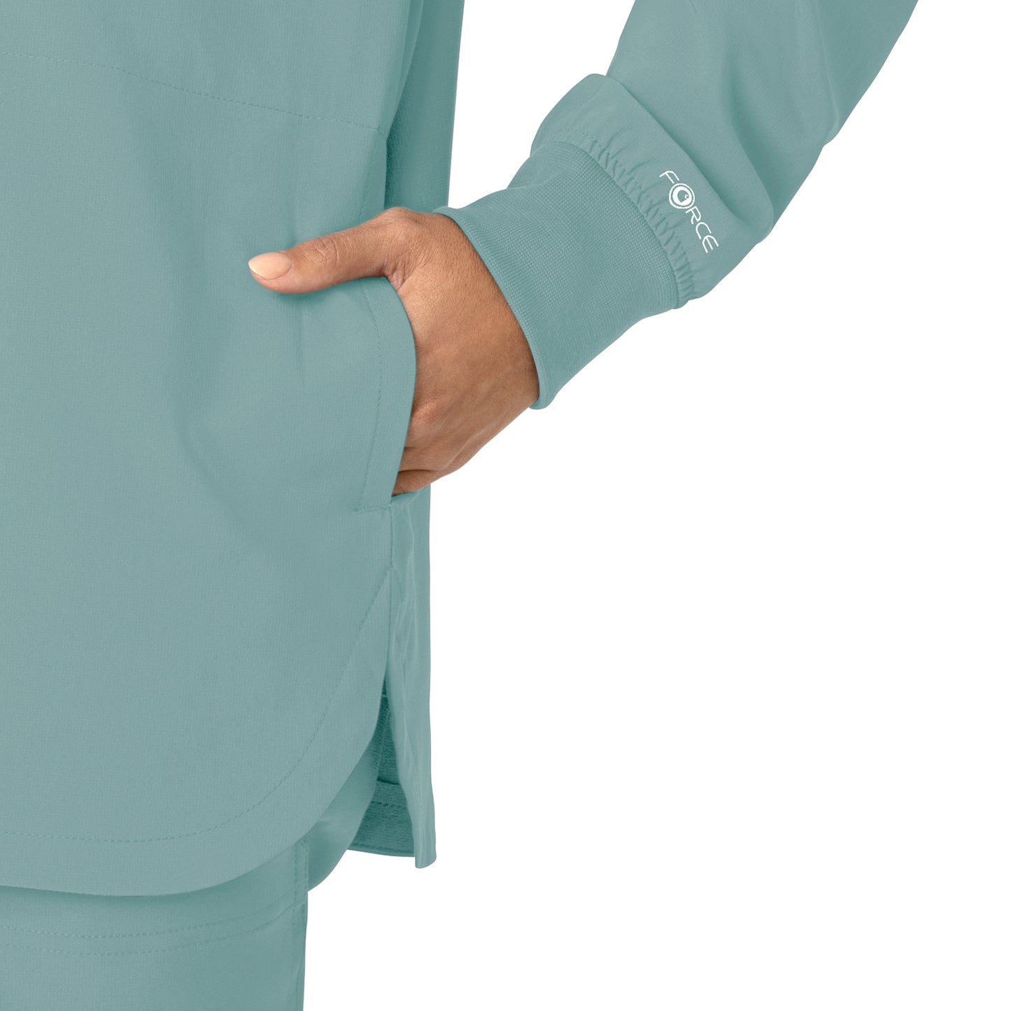 Force Cross-Flex C82210 Shirt Jacket Summer Blue Model Image Alternate | Carhartt