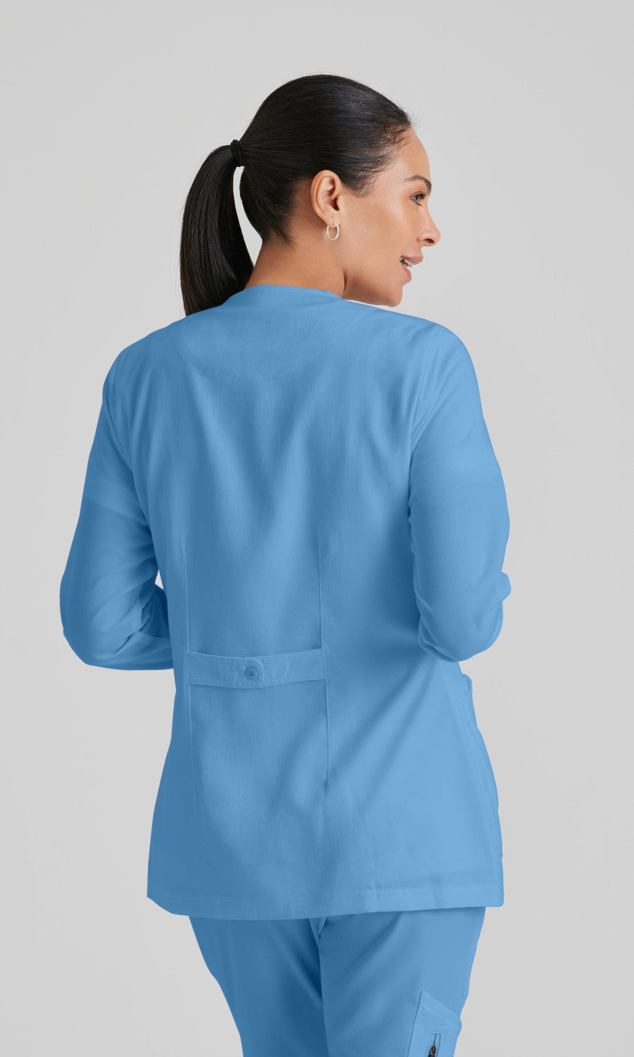 Grey's Anatomy 4450 Jamie Scrub Jacket Ciel Blue