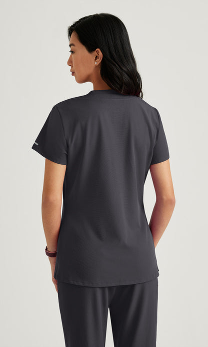Skechers SKT147 Dignity Scrub Top Pewter