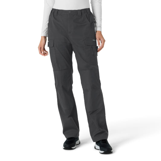 Rugged Flex C52418 Women's Ripstop Cargo Pantss Pewter