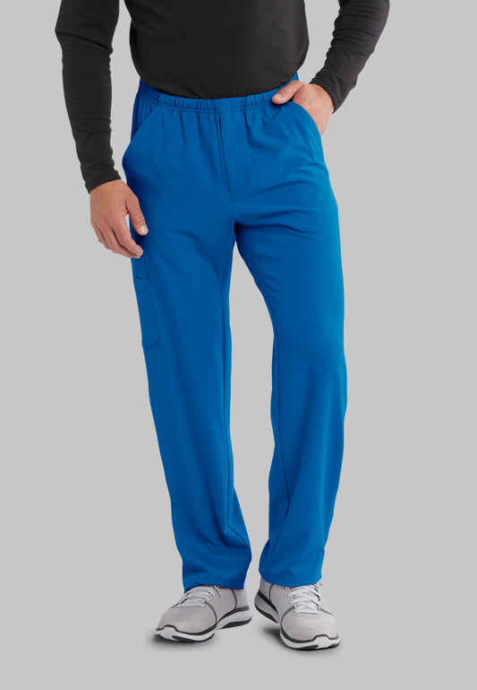 Skechers SK0215 Structure Scrub Pants New Royal Model Image Front | Barco