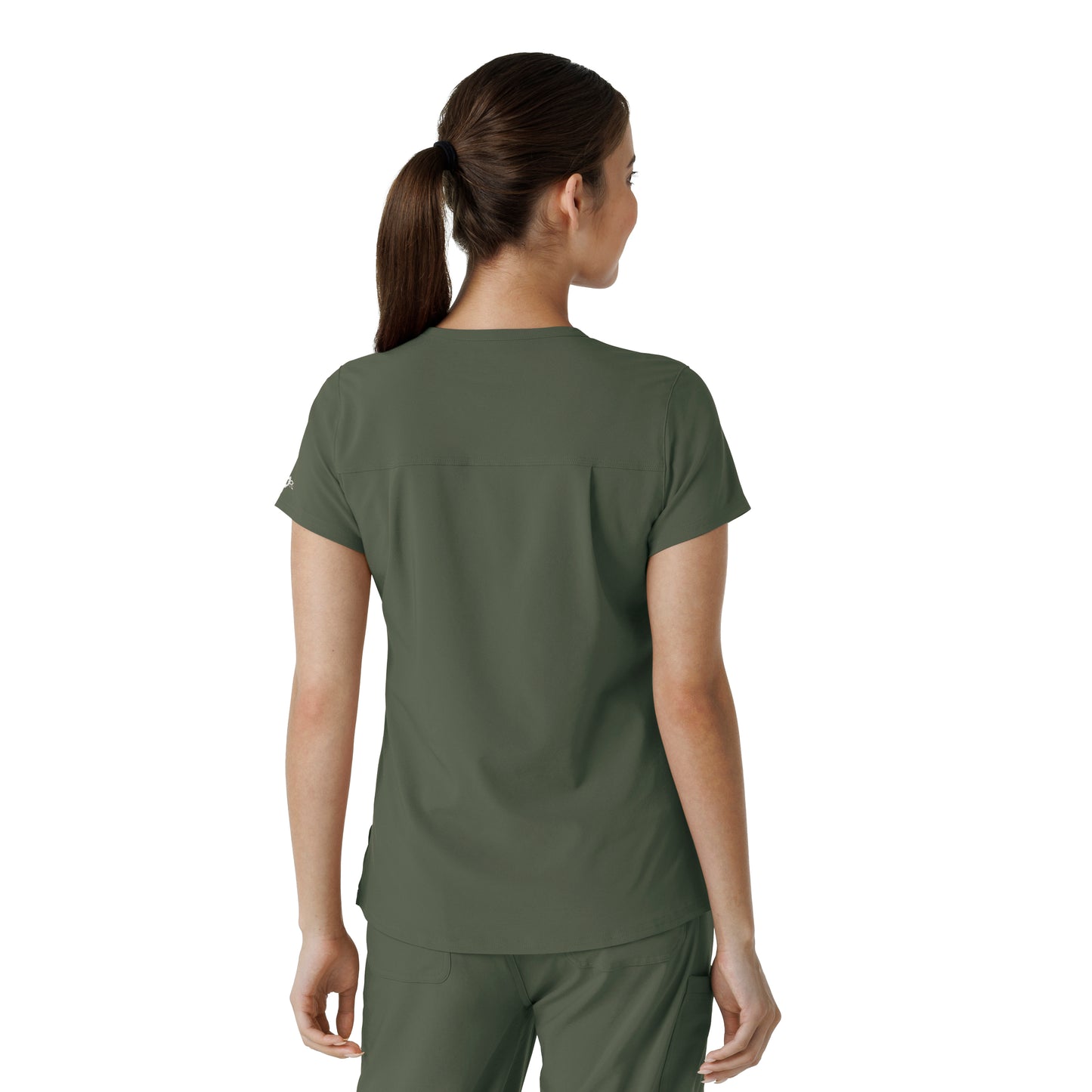 Force Cross-Flex C13410 Women's Tuck-In Scrub Top Olive
