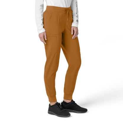 Force Cross-Flex C53110 Cargo Jogger Scrub Pants Fox Brown Model Image Right Side | Carhartt