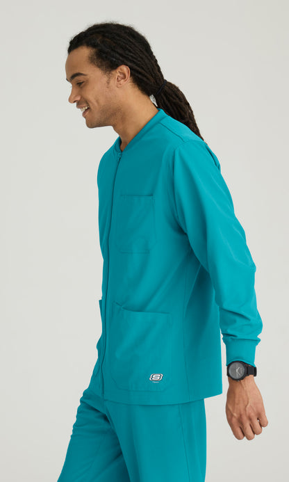 Skechers SK0408 Structure Scrub Jacket Teal