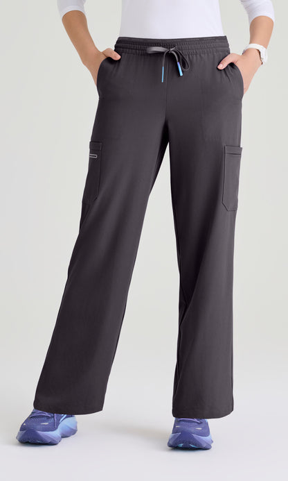 Skechers SKP734 Women's Honor Pant in Pewter by Barco Model Image Front