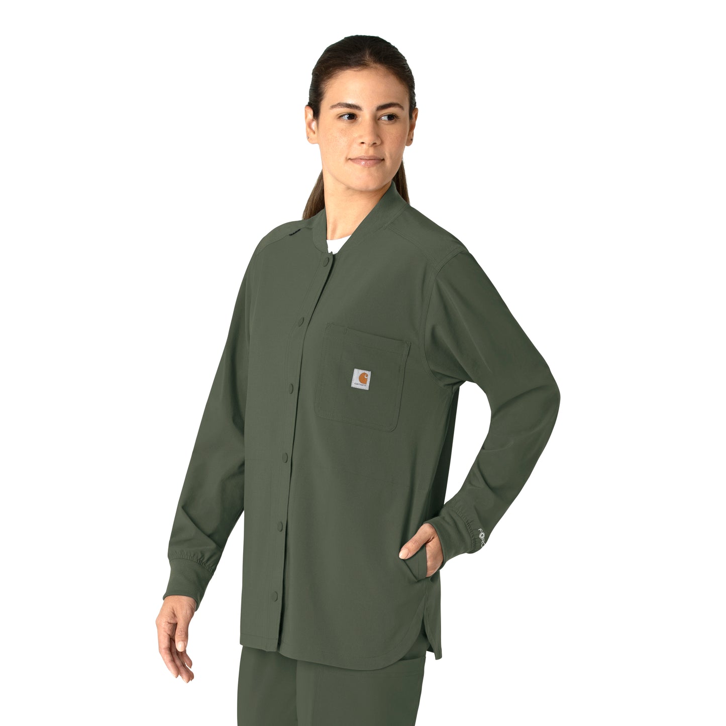 Force Cross-Flex C82210 Women's Shirt Jacket Olive