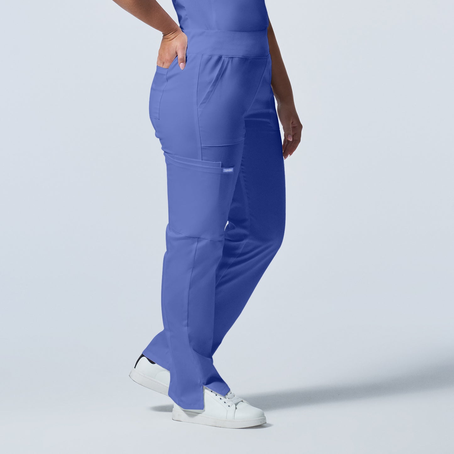 ProFlex LB405 Women's Cargo Scrub Pants Ceil Image