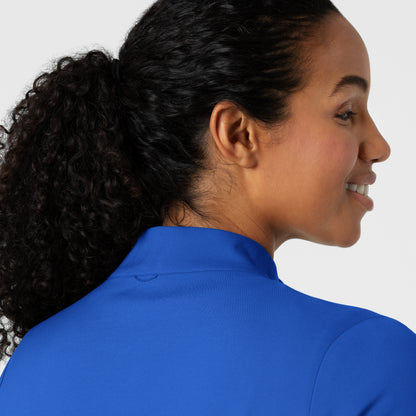 Boundless 8151 Warm Up Scrub Jacket Royal Model Image Alternate | Wink