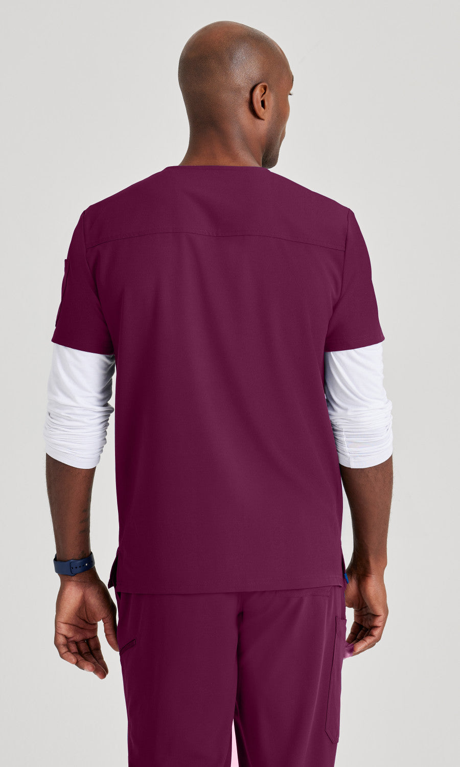 Barco Unify BUT153 Rally Scrub Top Wine