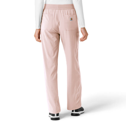 Force Cross-Flex C53310 Women's Boot Cut Scrub Pants Soft Rose