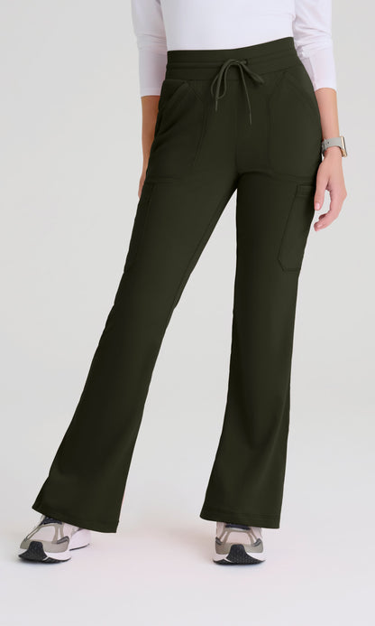 Grey's Anatomy Stretch GRSP722 Kristi Pant Olive - front