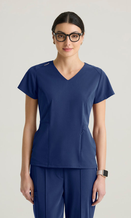 Grey's Anatomy Cultivate GRGT309 Spring Top Indigo - front