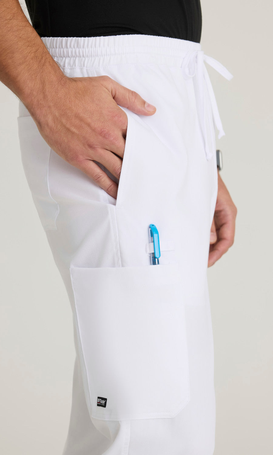 Grey's Anatomy GRP558 Evan Scrub Pants White