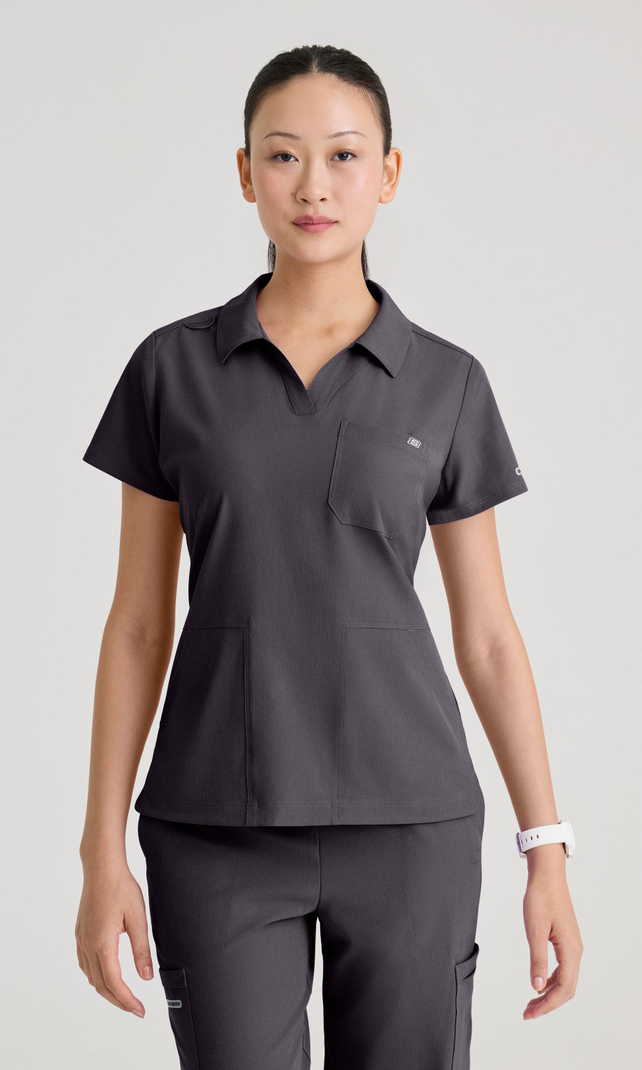 Skechers SKT302 Honor Top Pewter - front