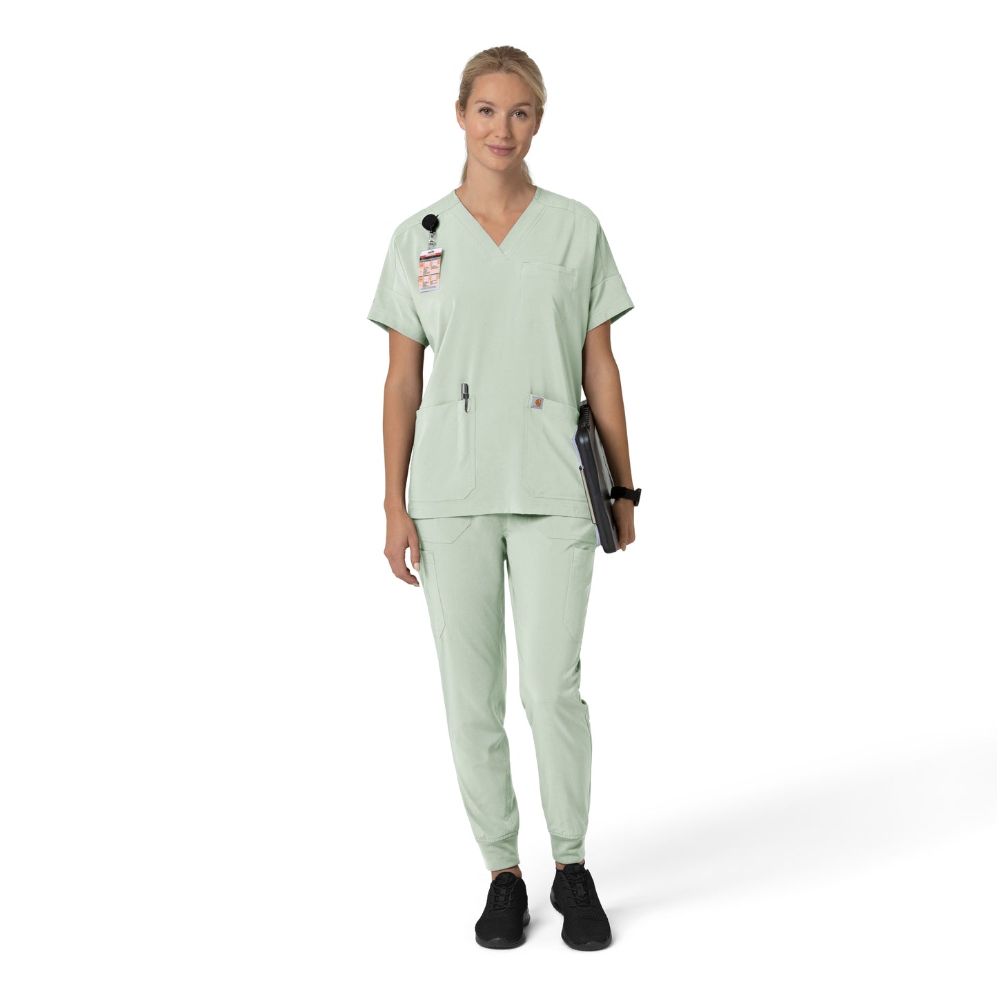 Force Cross-Flex C13110 Women's Oversized V-Neck Scrub Top Big Sky