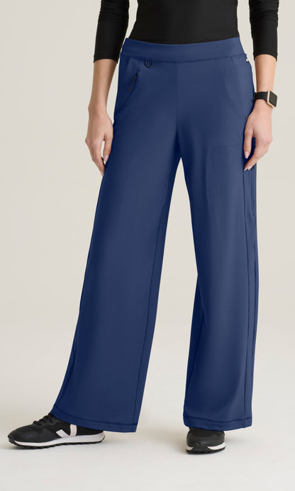 Grey's Anatomy Knits GRSP746 Crystal Pant Indigo - front
