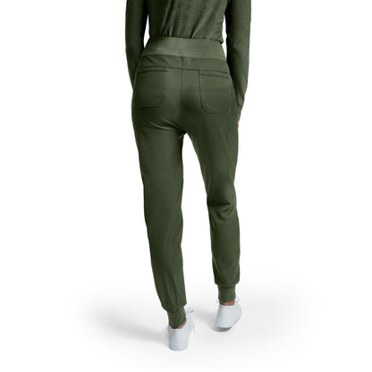 VIBE WB420 Women's Jogger Scrub Pants Olive Image