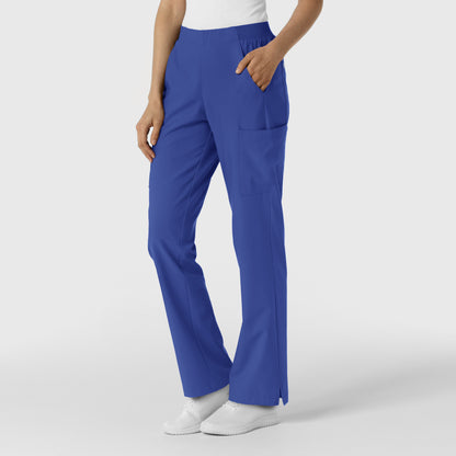 W123 5145 Women's Cargo Utility Scrub Pants Galaxy Blue