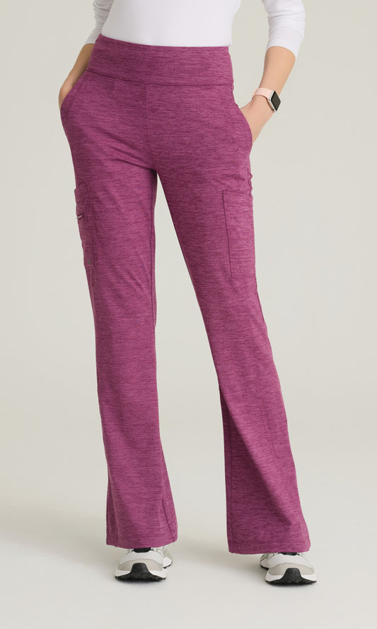 Barco One Performance Knit BOP645H Sprint Pant Dark Mauve Heather