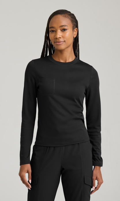 Skechers SKK805 Holly Underscrub Black - front
