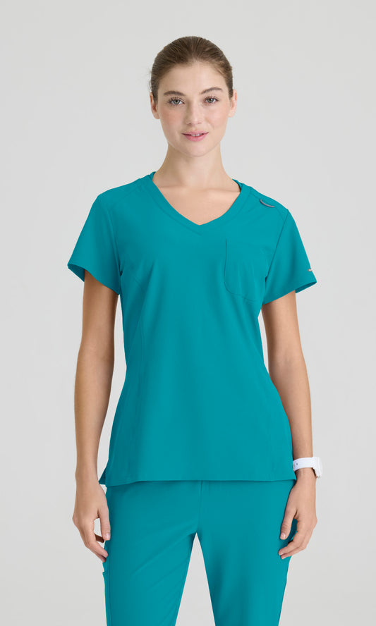 Skechers SKT147 Dignity Scrub Top Teal