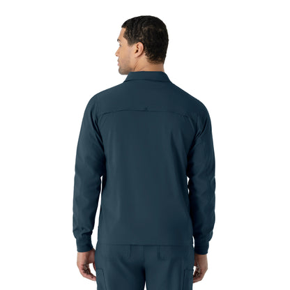 Force Cross-Flex C86310 Men's Lightweight Scrub Jacket Navy