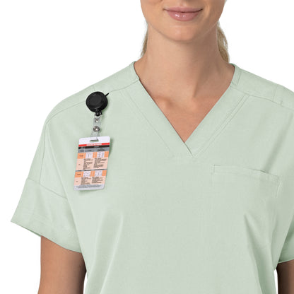 Force Cross-Flex C13110 Women's Oversized V-Neck Scrub Top Big Sky