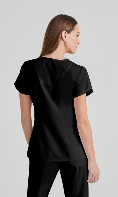 Grey's Anatomy 41423 Cora Scrub Top Black