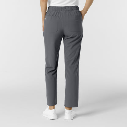 RENEW 5154 Women's Pintuck Scrub Pants Pewter