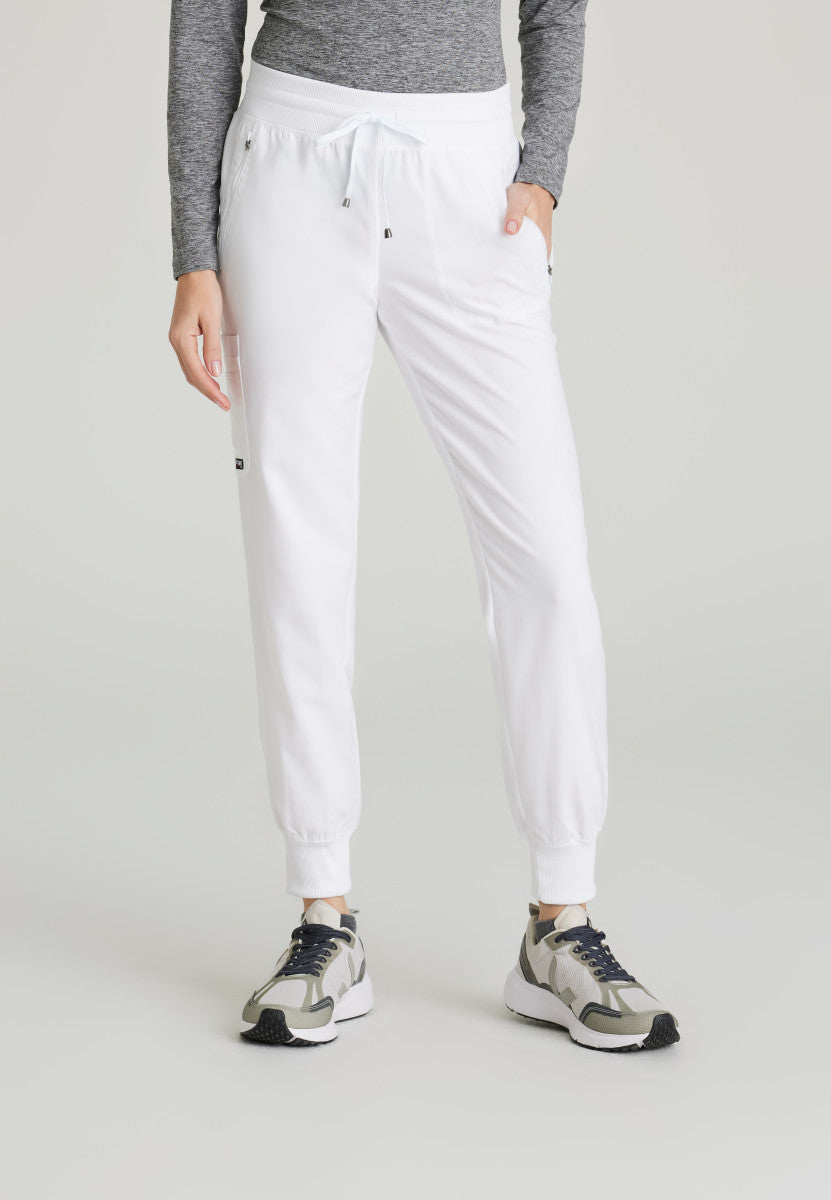 Greys Anatomy Stretch GRSP537 Eden Jogger White