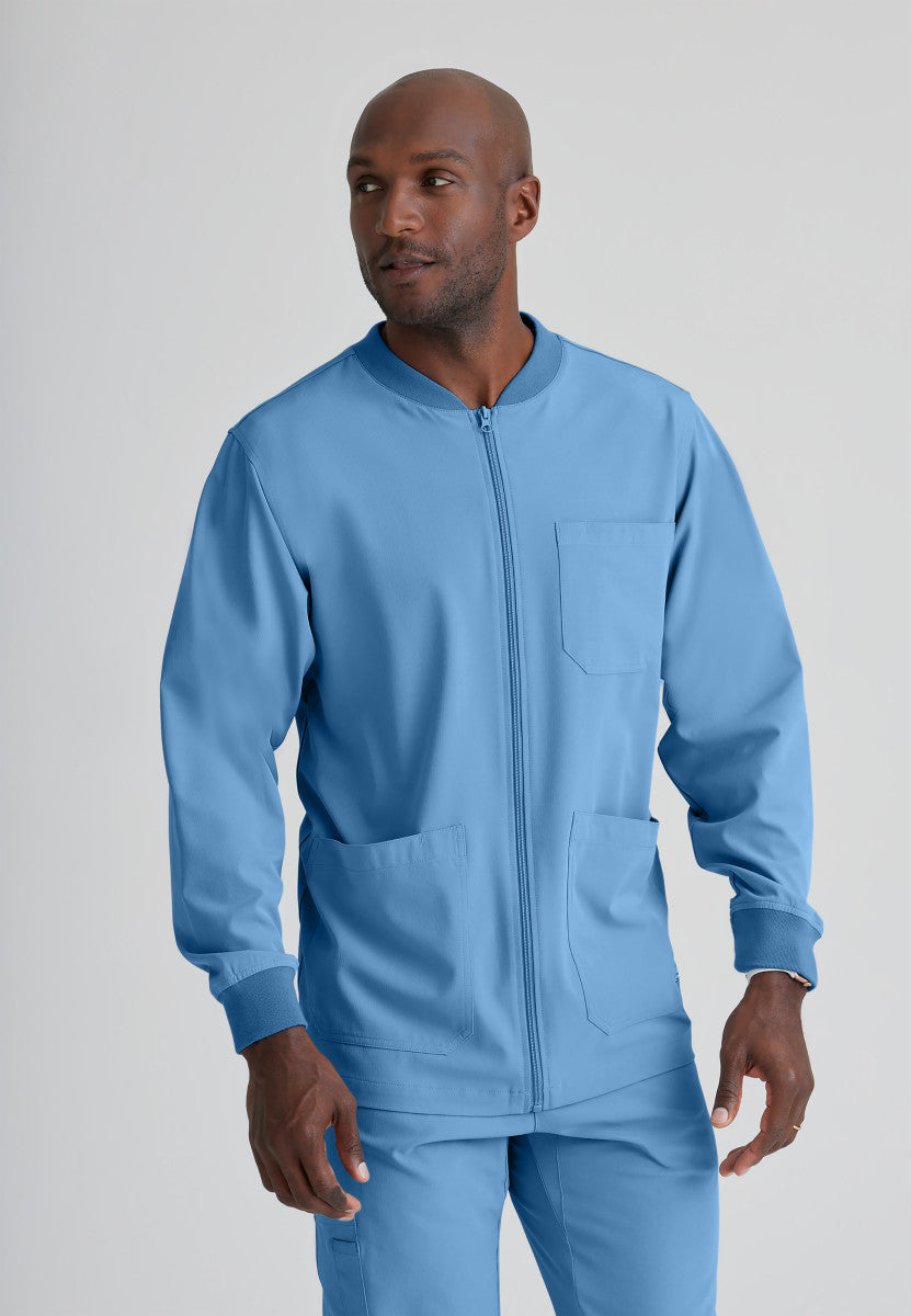 Skechers SK0408 Structure Scrub Jacket Ciel Blue