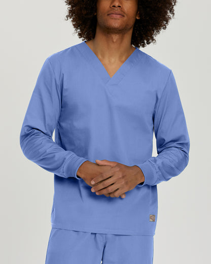 Scrub Zone LT104 Unisex V Neck Scrub Top Ceil Image