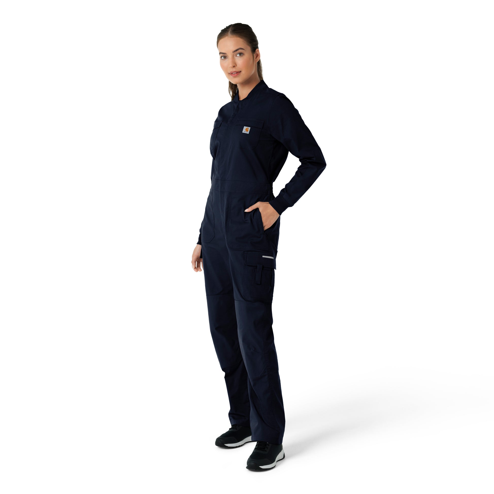Rugged Flex C21418 Women's Ripstop Coverall Dark Navy