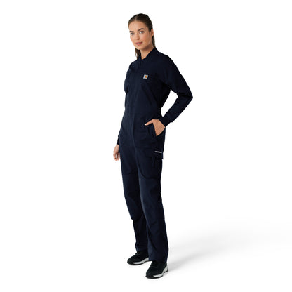 Rugged Flex C21418 Women's Ripstop Coverall Dark Navy