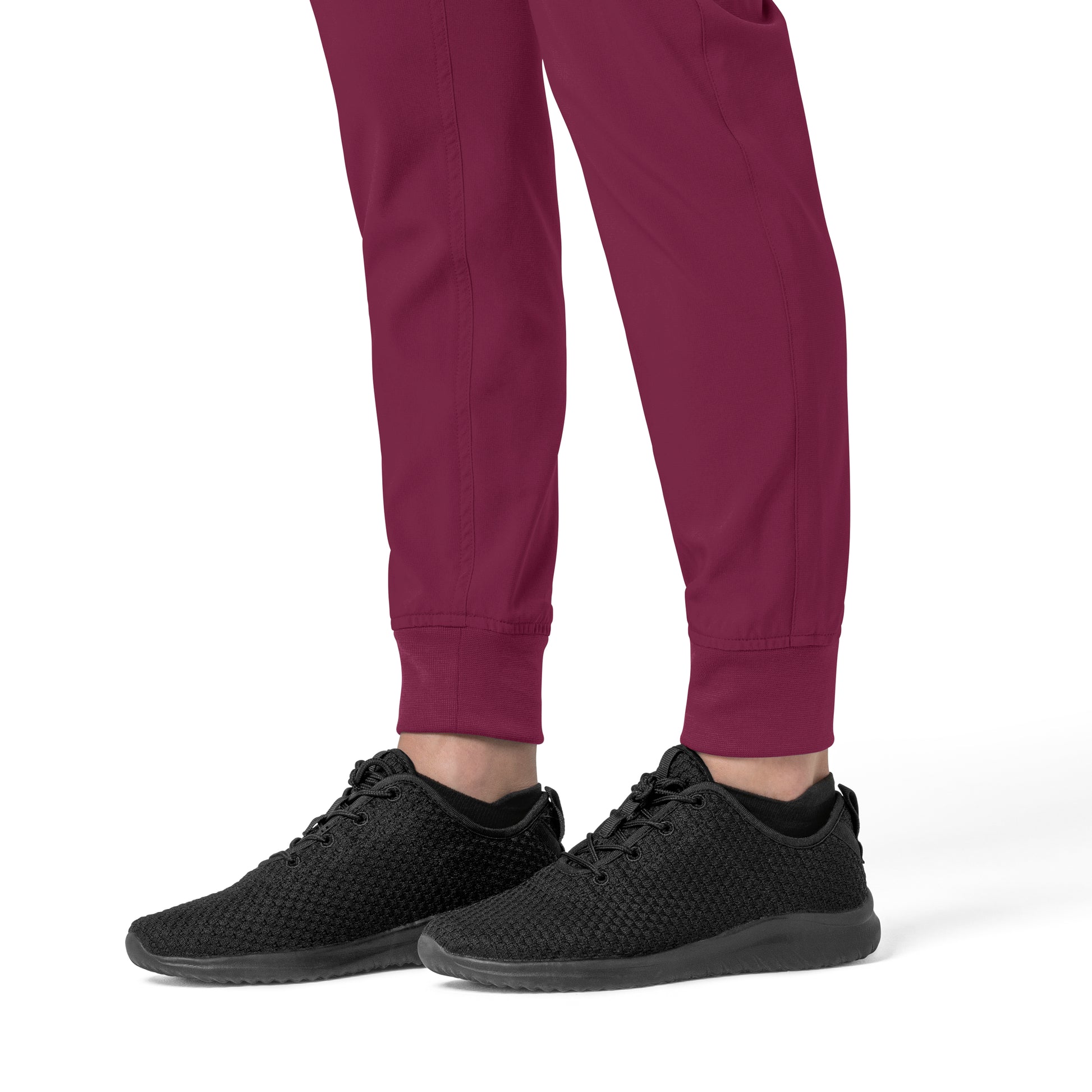 Force Cross-Flex C53110 Cargo Jogger Scrub Pants Wine Model Image Alternate | Carhartt