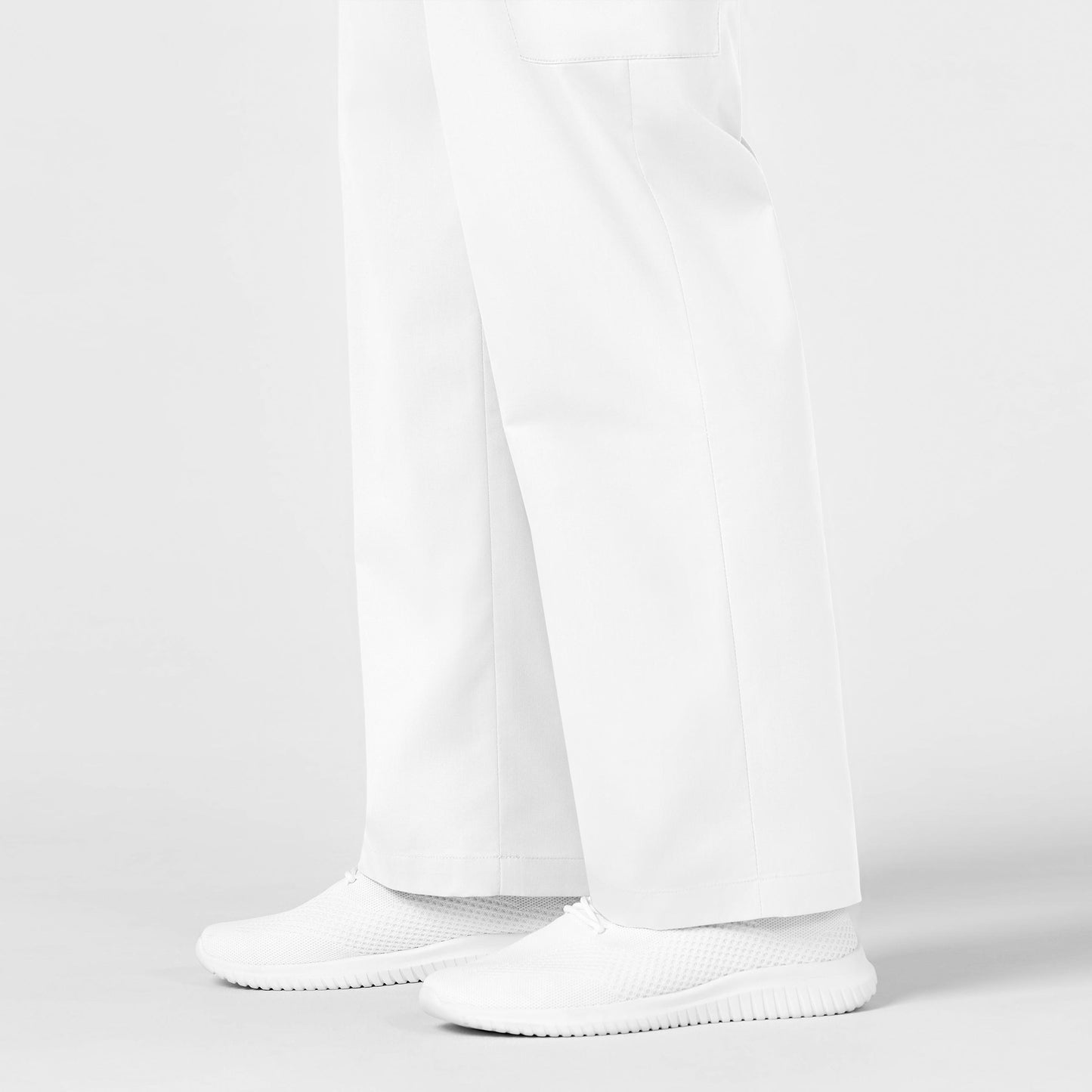 WonderWORK 503 Men's Cargo Scrub Pants White Model Image Alternate | Wink