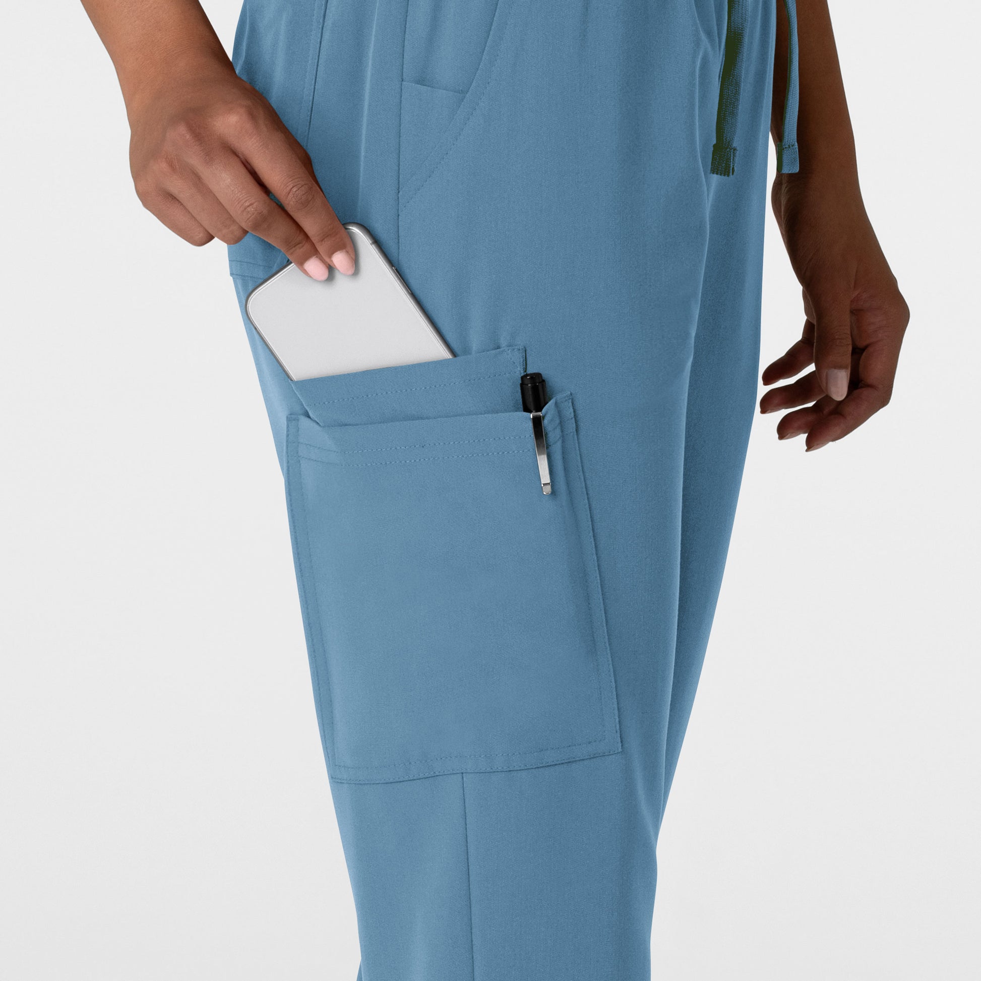 Nova 5132 Women's Jogger Utility Scrub Pants Pacific Blue