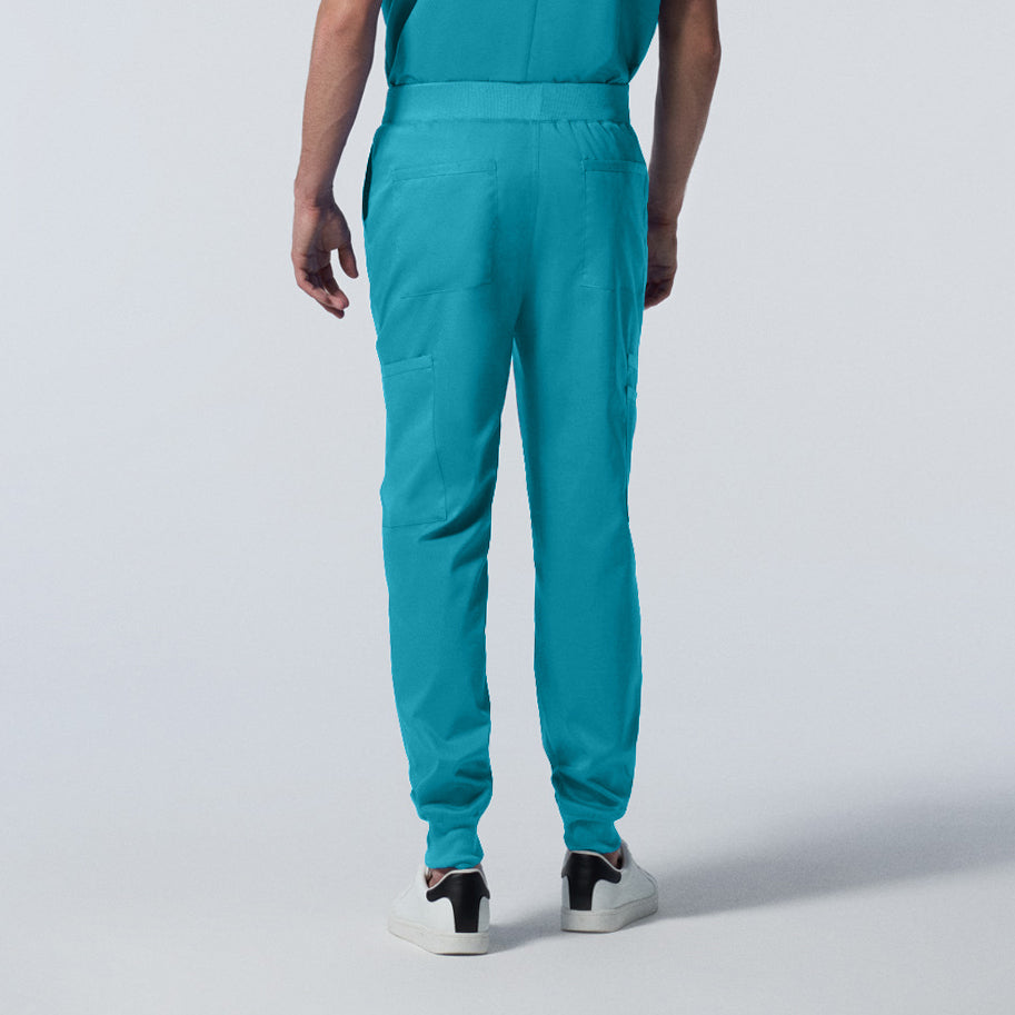 ProFlex LB407 Men's Jogger Scrub Pants Teal Image