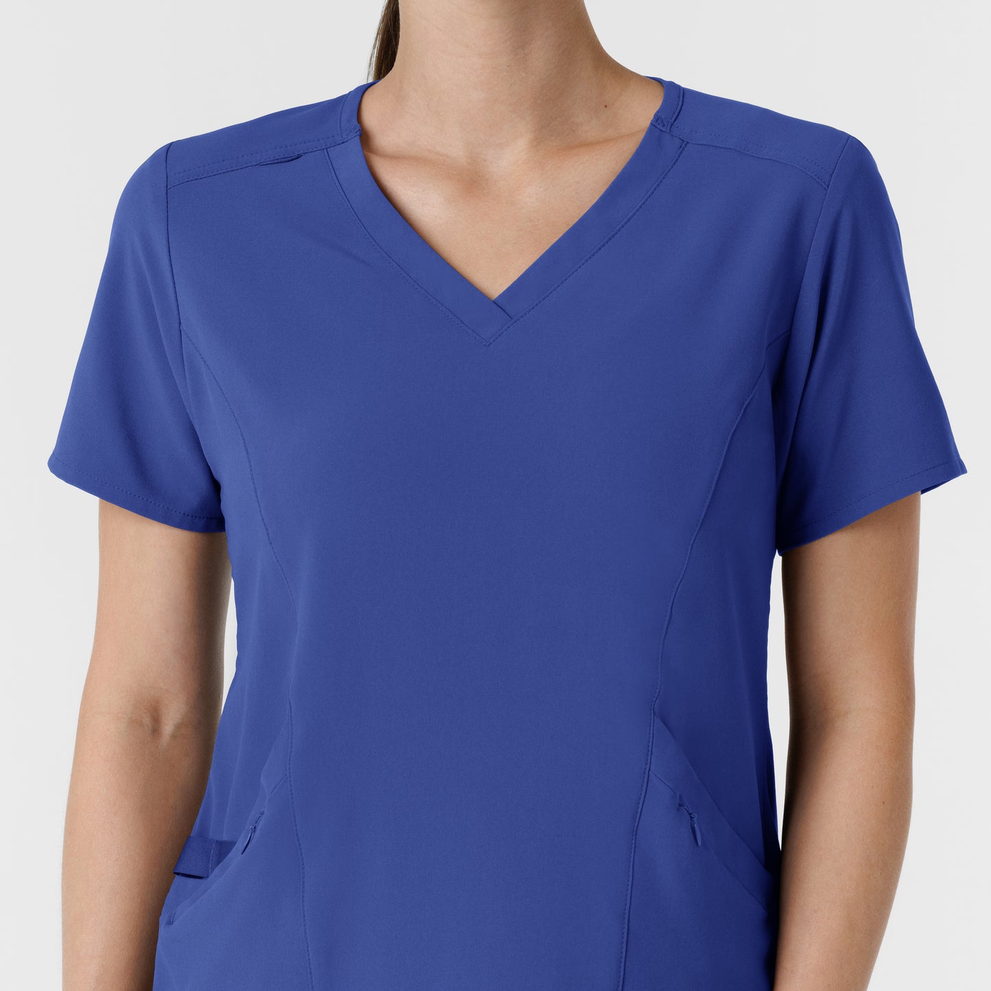 RENEW 6134 Women's V-Neck Scrub Top Galaxy Blue
