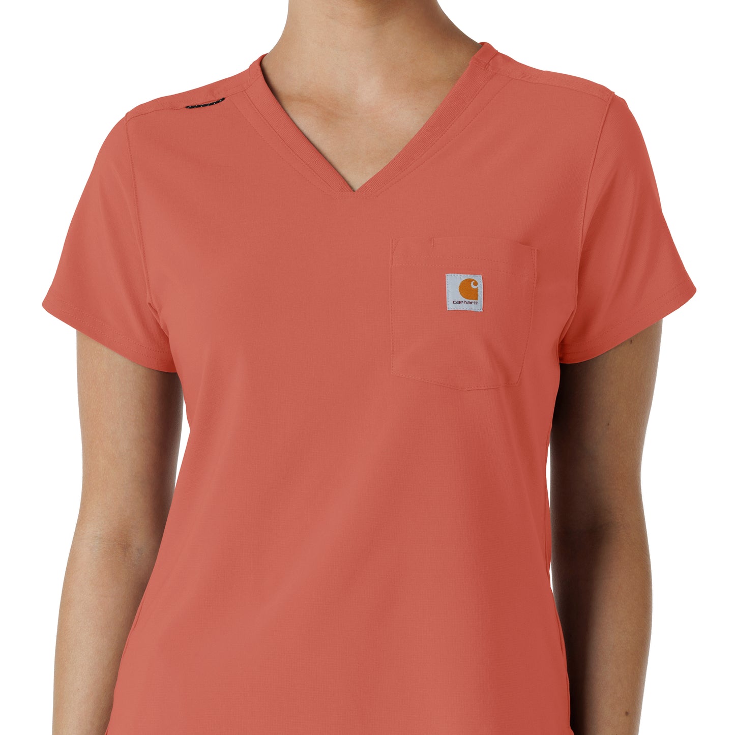Force Cross-Flex C13410 Women's Tuck-In Scrub Top Dusty Cedar