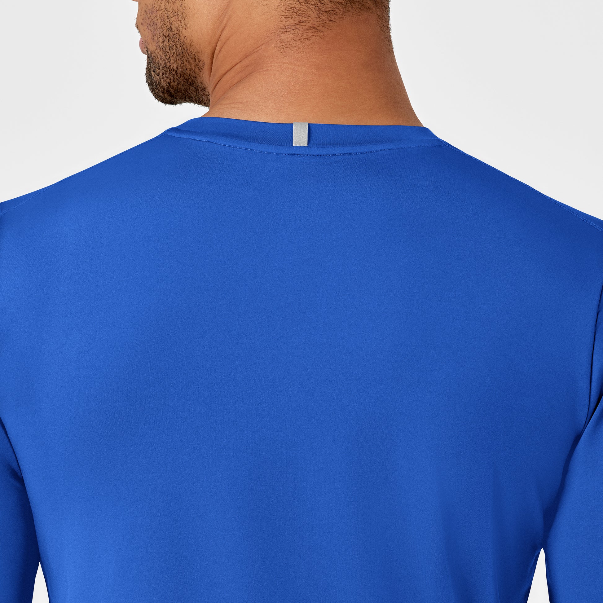 Layers 2629 Men's Performance Long Sleeve Tee Royal Model Image Alternate | Wink